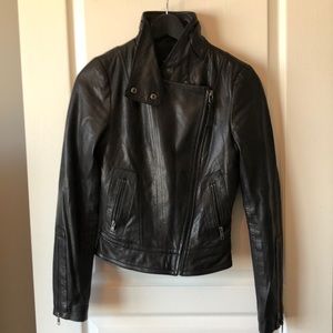 Genuine Aritzia leather jacket extra small